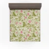 Beautiful Small Pink Floral Pattern Fitted Sheet