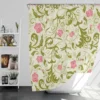 Beautiful Small Pink Floral Pattern Shower Curtain