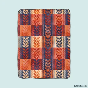 Beautiful Watercolor Geometric Background Fleece Blanket 1