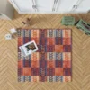 Beautiful Watercolor Geometric Background Rug