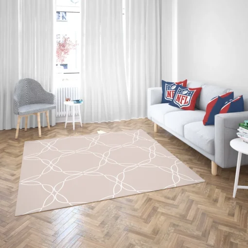 Beige Minimalist On Mercury Rug 2