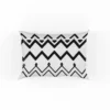 Black n White Aztec Pattern Pillow Case