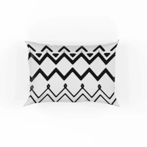 Black n White Aztec Pattern Pillow Case