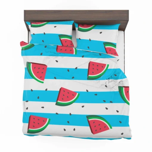 Blacktail Mountain Watermelon Painting Bedding Set 2