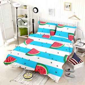 Blacktail Mountain Watermelon Painting Bedding Set