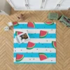 Blacktail Mountain Watermelon Painting Rug