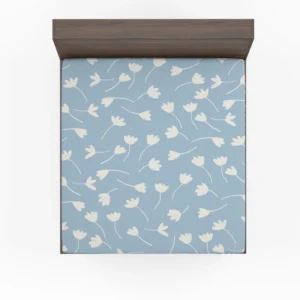 Bloomed Jasmine Buds Fitted Sheet