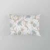 Blossom Pink Mini Flowers Vine Pattern Pillow Case