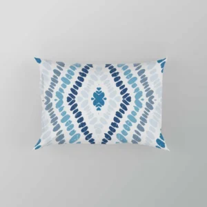 Blue And White Marine Batik Pillow Case