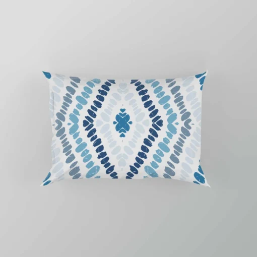 Blue And White Marine Batik Pillow Case