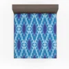 Blue Cornflower Pattern Fitted Sheet