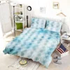 Blue Crystal Triangle Bedding Set