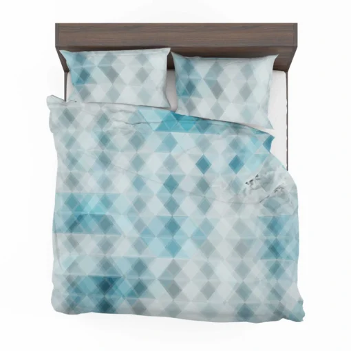 Blue Crystal Triangle Bedding Set 2