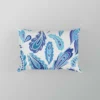 Blue Fresh Indian Pattern Paisley Pillow Case