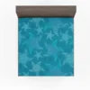 Blue Glowing Starfish Fitted Sheet