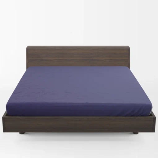 Blue Indigo Color Fitted Sheet 1