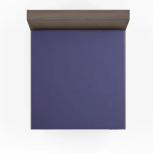 Blue Indigo Color Fitted Sheet