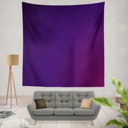 Blue Pink Gradient Wall Tapestry