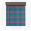 Blue Red Tartan Plaid Fitted Sheet