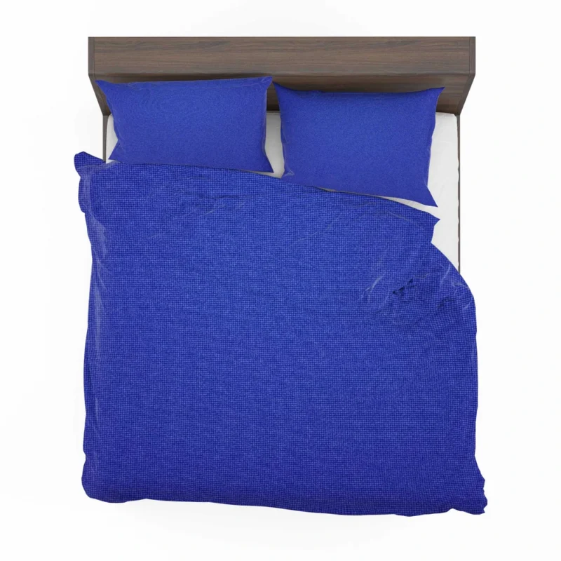 Blue Solid Color Bedding Set 2