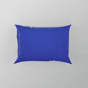 Blue Solid Color Pillow Case