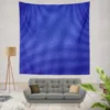 Blue Solid Color Wall Tapestry