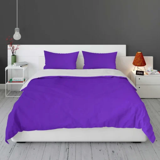 Blue Violet Color Bedding Set 1