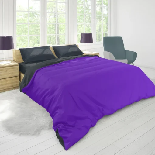 Blue Violet Color Duvet Cover 1