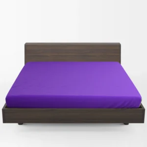 Blue Violet Color Fitted Sheet 1