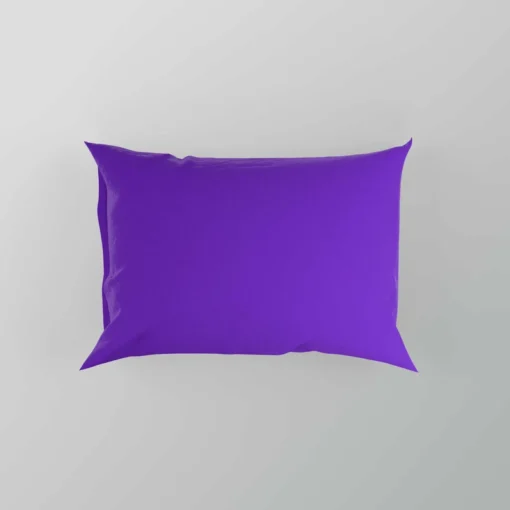 Blue Violet Color Pillow Case