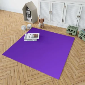 Blue Violet Color Rug 1