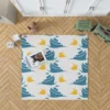 Blue Yellow Sailboats Rug