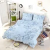 Blueberry Sketch Pattern Bedding Set