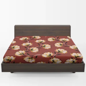 Blumen muster Florals Fitted Sheet 1