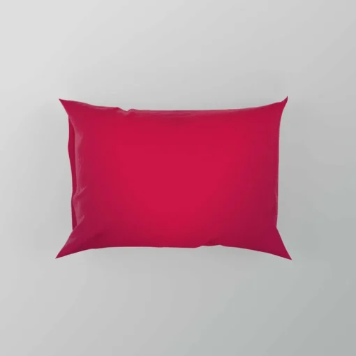 Blurred Red Love Heart Pillow Case