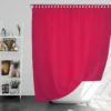 Blurred Red Love Heart Shower Curtain