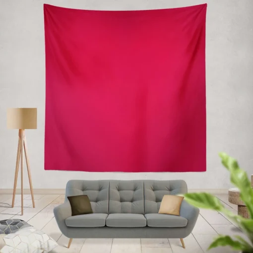 Blurred Red Love Heart Wall Tapestry