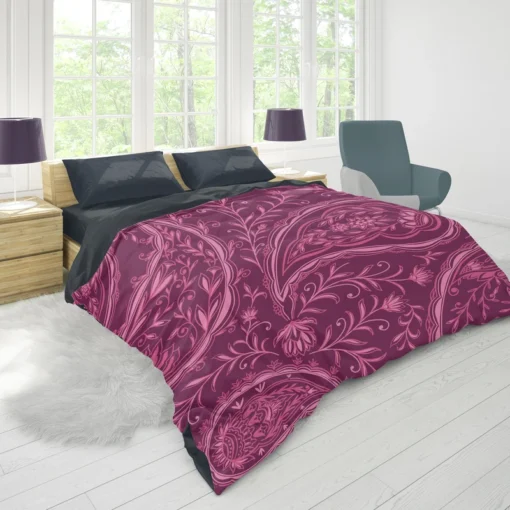 Bohemian Indian Beautiful Paisley Duvet Cover 1