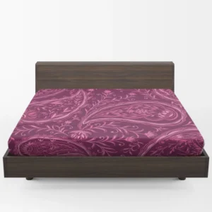 Bohemian Indian Beautiful Paisley Fitted Sheet 1