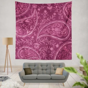 Bohemian Indian Beautiful Paisley Wall Tapestry