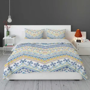 Bohemian Zigzag Ethnic Pattern Bedding Set 2