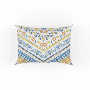 Bohemian Zigzag Ethnic Pattern Pillow Case