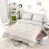 Boho Aztec Folkloric Pattern Design Bedding Set