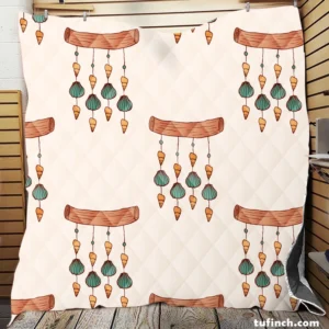 Boho Style Dream Catcher Design Quilt Blanket