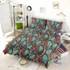 Boho Style Feather Design Bedding Set