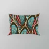 Boho Style Feather Design Pillow Case