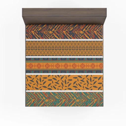 Boho Tribal Banner Set Fitted Sheet