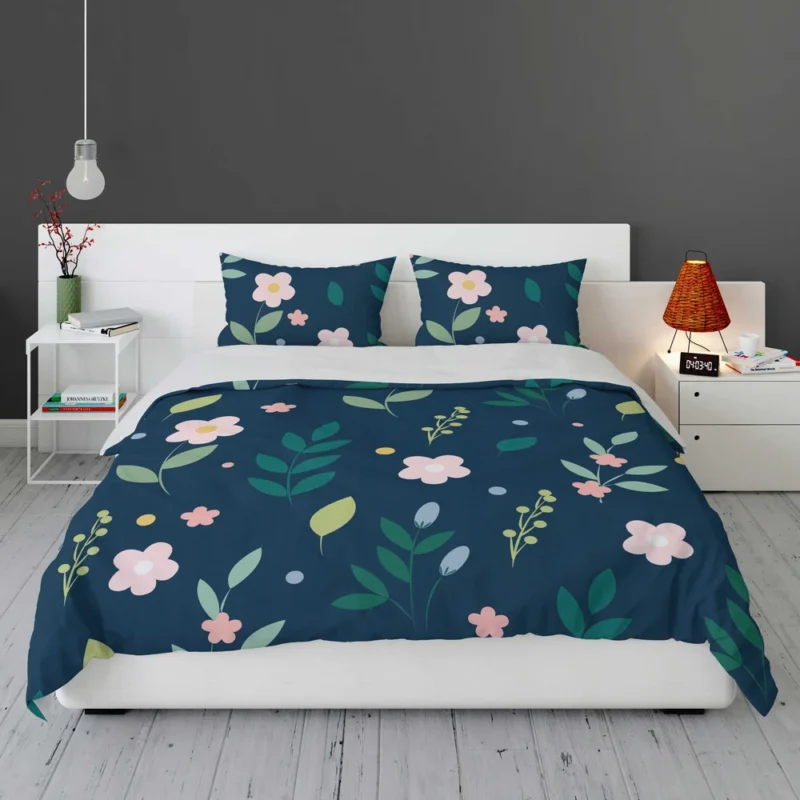 Botanical Floral Pattern Bedding Set 1