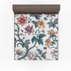 Botanical Floral Toile Fitted Sheet