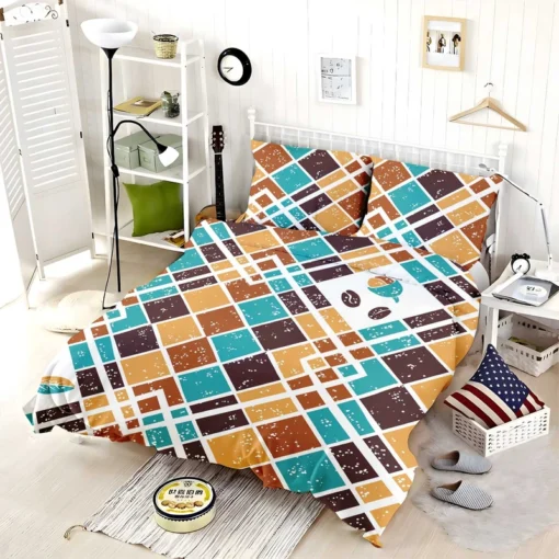 Breathtaking Argyle Pattern Bedding Set